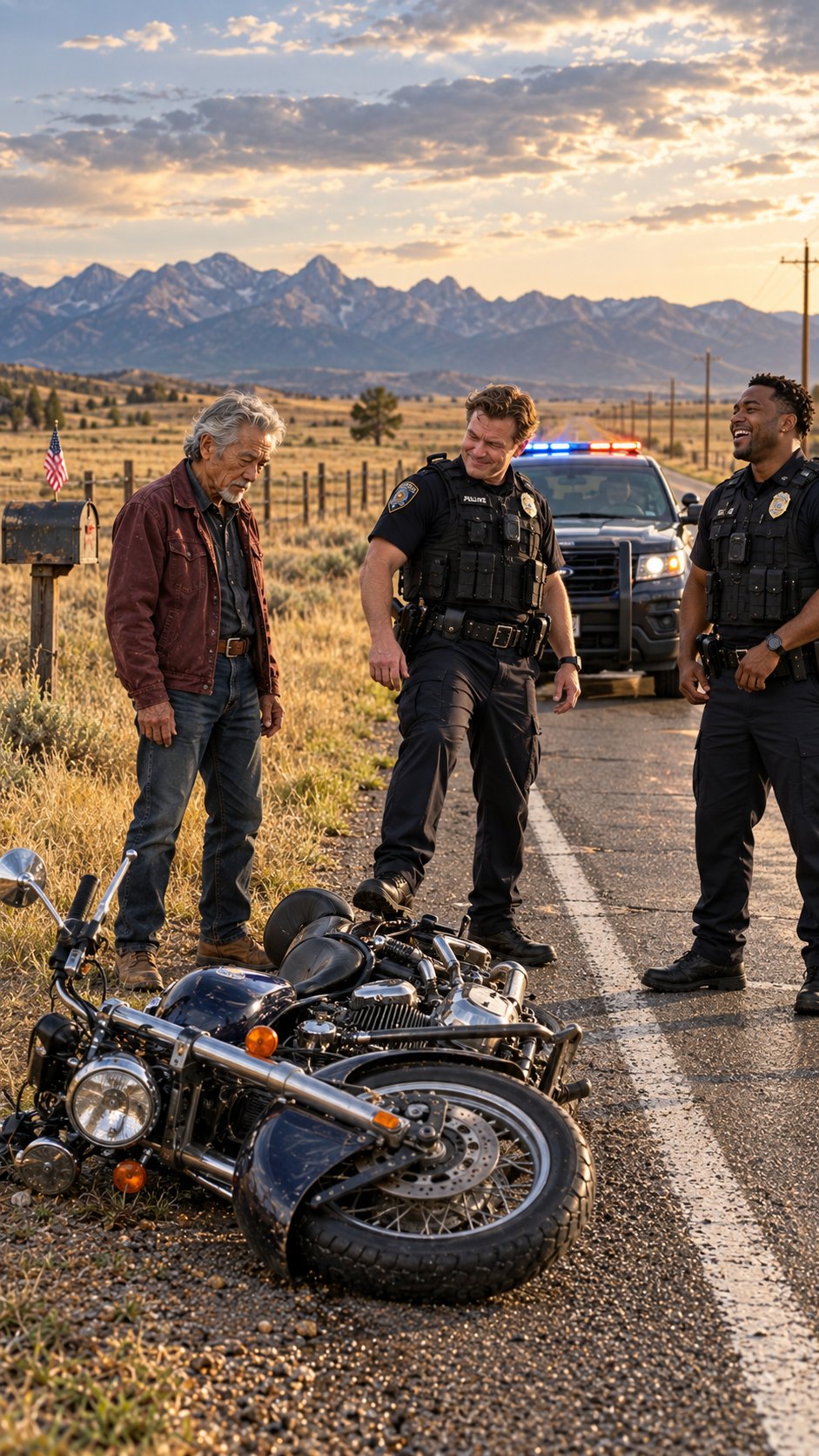 Dirty Cop Kicked Over a Veteran’s Motorcycle—Then Two Motorcycle Officers Arrived