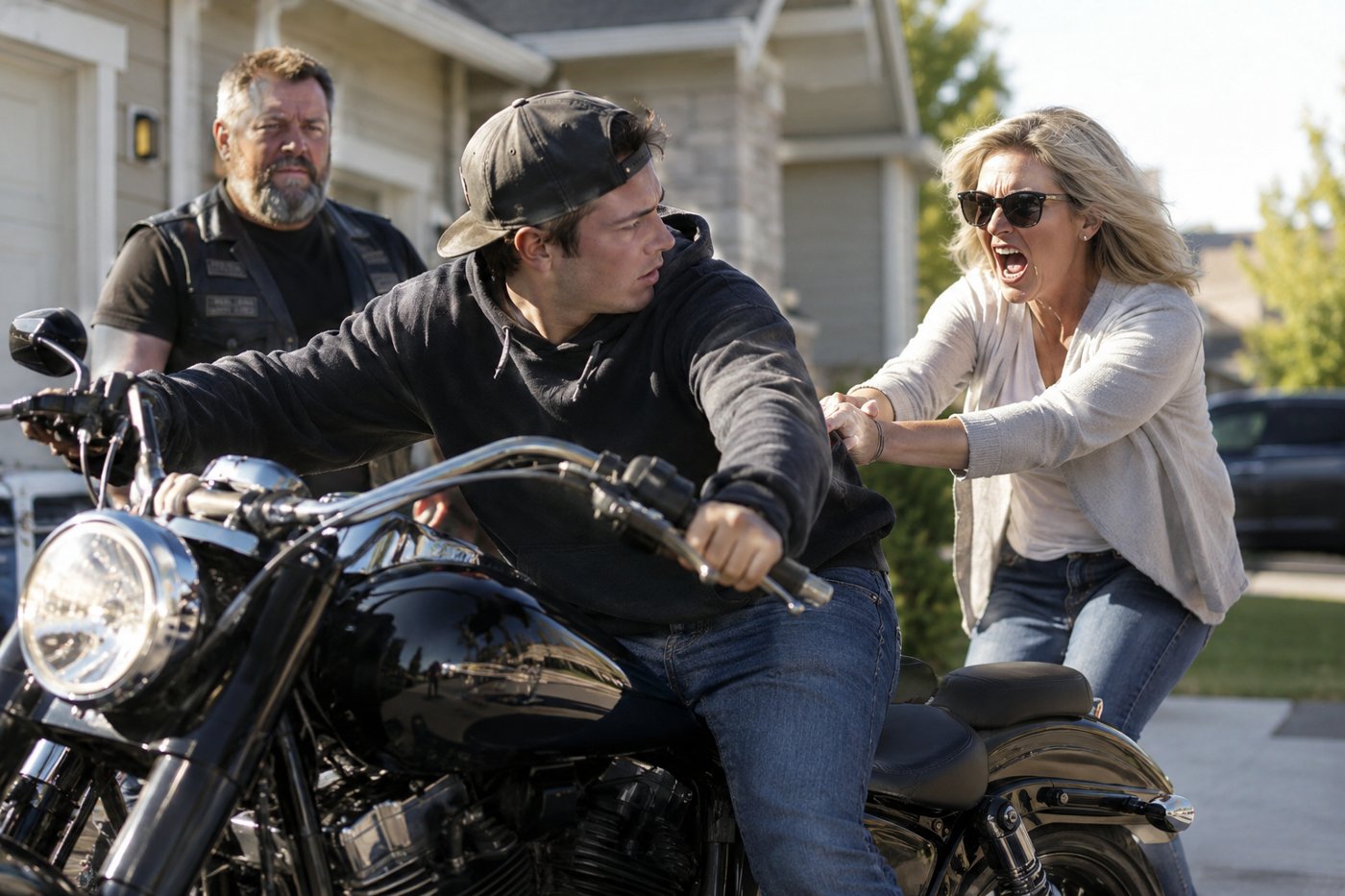 HOA Karen’s Son Tried to Take My Harley—Then the Cops Recognized Me