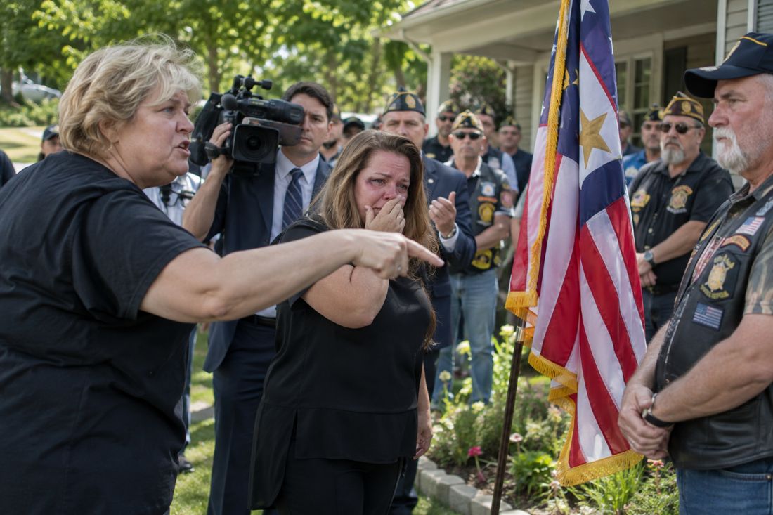 HOA President Demanded We Tear Down Our Fallen Son's Gold Star Flag-Then Channel 6 and the Entire American Legion Arrived